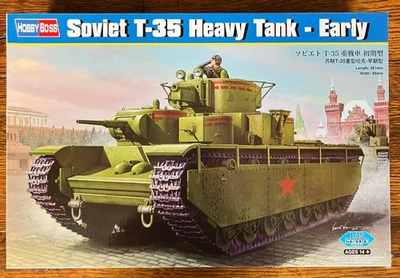 1/35 Hobby Boss Soviet T-35 Heavy Tank - Early WWII Russian Red Army Amor - Image 1 of 4