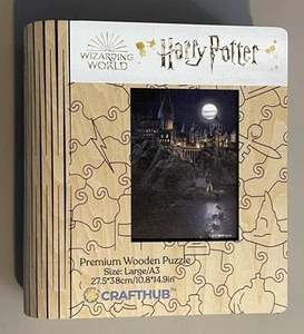 Harry Potter Crafthub A3 Jigsaw Puzzle Boats To Hogwarts 205 Uniquely Shaped Pcs - Picture 1 of 4
