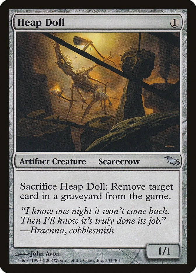 MTG Heap Doll  - Shadowmoor #253 - Image 1 of 1