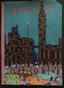 The New Yorker March 2, 1929 Adolf Kronengold FRONT COVER ONLY - Picture 1 of 1