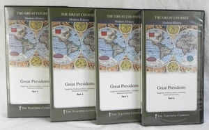 "Great Presidents" DVD Sets (Parts 1-2-3-4), Great Courses #8100, Exc. - Bild 1 von 9