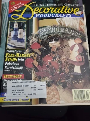 Better Homes And Gardens Decorative Woodcrafts Magazine October 1997 Foto 1 de 2