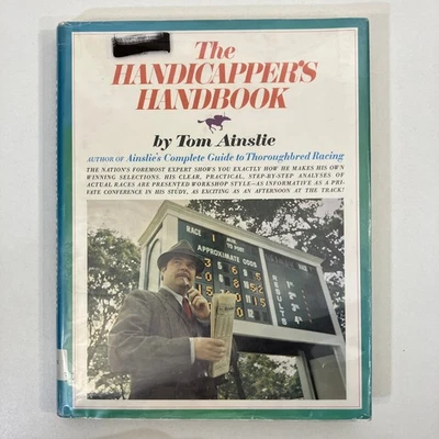 Handicapper's Handbook Ex-Library Vintage 1969 HCDJ Tom Ainslie Horse Racing - Image 1 of 4