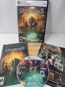Dungeons (PC DVD 2011) Kalypso Games For Windows w/ Manual & Code - Picture 1 of 6