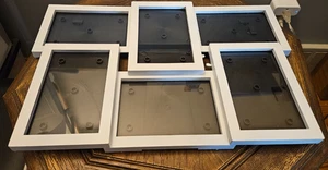 Marco de fotos de plástico blanco collage 4x6 - Tiene capacidad para 6 fotos - Imagen 1 de 4