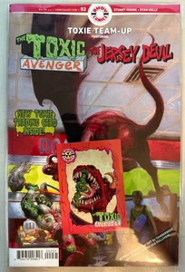 Toxie Team Up Jersey Devil #2 - Variant Cover C TradingCard- Ahoy Comics - 2025 - Picture 1 of 1