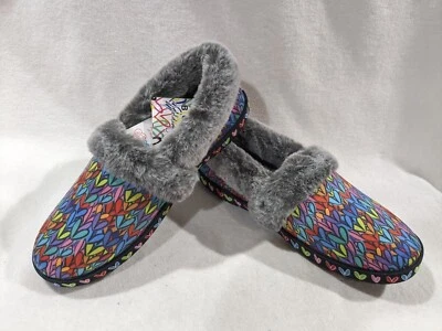 Zapatillas Skechers Bobs para mujer demasiado acogedoras Love Renegade negras/multi-talla 9,5 nuevas con caja Foto 1 de 4