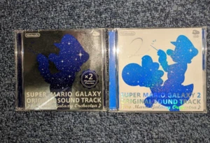 Super Mario Galaxy 1&2 colonna sonora originale CD Club Nintendo membro normale 2 set - Foto 1 di 2