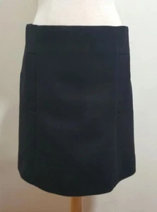 SALE! COS 75% WOOL Blend A-line Skirt - Black, 36/10 Career Corporate - Picture 1 of 7