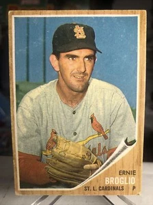 1962 Topps Ernie Broglio St. Louis Cardinals Set-Break #507 ⭐️ VGEX - Picture 1 of 3