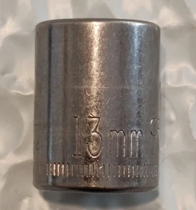 CRAFTSMAN TOOLS USA G1 44304, 3/8" DRIVE, 13MM. SOCKET, SHALLOW, 12 POINT. - Bild 1 von 8