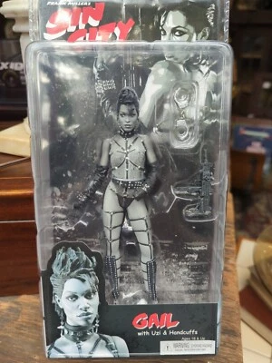 GAIL Sin City NECA Serie 1 Rosario Dawson Versión Blanco y Negro Nuevo En Caja Foto 1 de 4