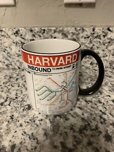 Harvard Inbound Outbound Map Mug
