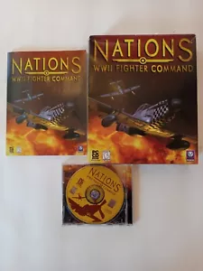 Nations: WWII Fighter Command PC CD combat flight air plane simulation war game! - Picture 1 of 1