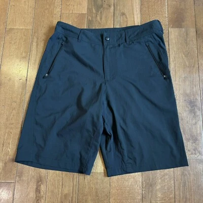 Pantalones Cortos de Ciclismo Para Hombres REI Cooperativos 2 en 1 Sueltos y Ajustados Acolchados Negros talla M/11" ins Foto 1 de 4