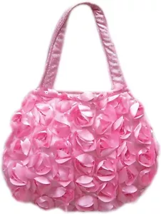 GIRLZNDOLLZ TODDLER/GIRL FLOWER PURSE/BAG PINK - Picture 1 of 5