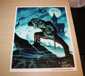 "The Monster's Mementoes" Photo Print 11 x 14 SOZ Studios SIGNED Mike Sosnowski - Picture 1 of 3