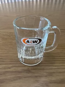 Vintage A&W Root Beer Mini Baby Child Mug Oval Logo AW Original Authentic 3” - Picture 1 of 3