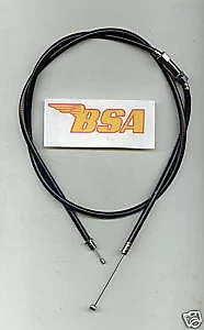 65-8813 pattern THROTTLE CABLE 34" outer fits BSA B31 B32 B33 B34 1957 onwards  - Image 1 of 4