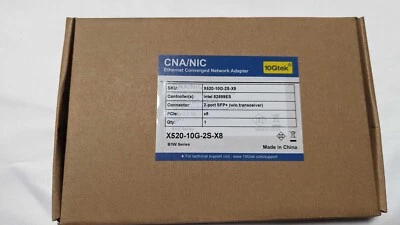 10GTEK Intel X520-DA2 Ethernet Converged Network Adapter NEW - Image 1 of 4