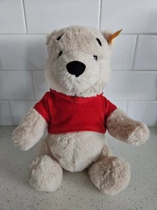 Disney Parks Steiff Winnie the Pooh Bear 11" 5-Way Jointed Plush Toy - NEW - Picture 1 of 6