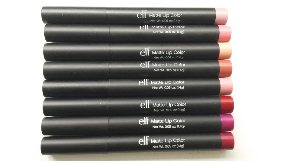 E.L.F Cosmetics 1 x Matte Lip Color, 10 Shades Lips Makeup elf Lipstick make up - Image 1 of 1