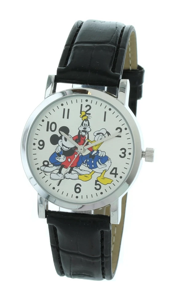 Disney Mickey Mouse Donald Duck & Goofy "Friends for ever" Watch Mk5478