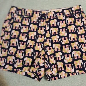 Crown & Ivy Damenshorts 10 Elefanten neu ohne Etikett - Bild 1 von 9