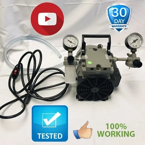 Welch Thomas 2545B-01 Vacuum Pump 115V 60Hz 3.6A Used Air Compressor Tested - Picture 1 of 17