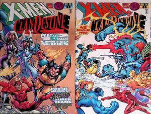 X-Men: Clan Destine Vol 1 Set #1 thru #2 (1996, Marvel) VERY FINE - Picture 1 of 6