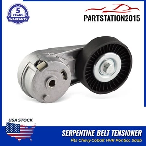 Fits Chevy Cobalt HHR Pontiac Saab Serpentine Belt Tensioner & Pulley 24430296 - Picture 1 of 6