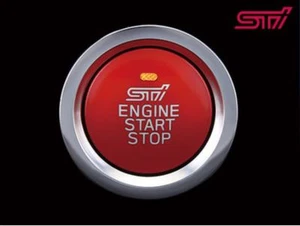 (NEW)JDM SUBARU LEGACY B4 OUTBACK BS BN STI PUSH ENGINE SWITCH OEM - Picture 1 of 5