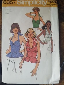 Vintage Simplicity Pattern 6357 Size 10 - Picture 1 of 1