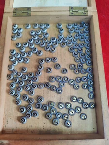KONVOLUT LOT NOS - Kronen für Taschenuhren, Uhrmacher, Zubehör, Ersatzteile - Bild 1 von 3