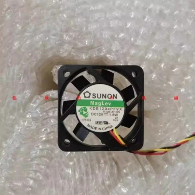 SUNON KDE1204PFVX 4010 12V 1.8W 4CM 3-Wire Cooling Fan - Image 1 of 2
