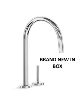 END OF YEAR SALE BRAND NEW IN BOX KALLISTA CHROME KITCHEN FAUCET - Picture 1 of 2