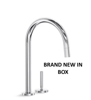 END OF YEAR SALE BRAND NEW IN BOX KALLISTA CHROME KITCHEN FAUCET - Image 1 of 2