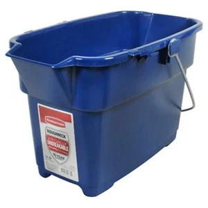 Rubbermaid Roughneck Square Bucket, 14-Quart, Blue, Sturdy Pail Bucket Organi... - Picture 1 of 2