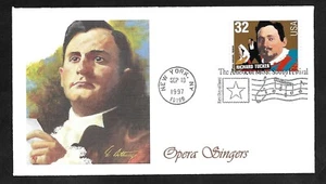 #3155 32c Opera Singer - Richard Tucker- Fleetwood FDC - Picture 1 of 2