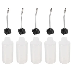 5 Stück Ölkanne Nähmaschine Öler Spender Flaschen mit Nadelauslauf - Bild 1 von 12
