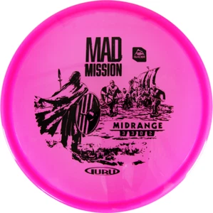 Guru Disc Golf - Mad Mission - 3 Speed, Disc Golf Approach/Midrange Disc - Picture 1 of 1