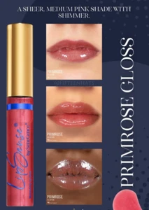 SENEGENCE Lip Sense MOISTURIZING LIP GLOSS Sheer Pink w/Shimmer PRIMROSE - Picture 1 of 1