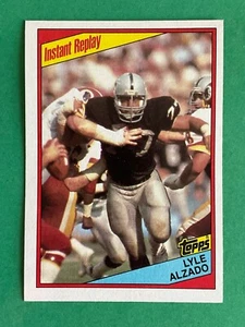 Lyle Alzado In Action 1984 Topps Football Card #101 - Los Angeles Raiders - Picture 1 of 2