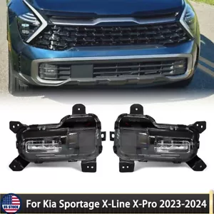 LED Fog Light For 2023-2024 Kia Sportage X-Line X-Pro Daytime Running Lights - Foto 1 di 11
