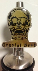 Crystal Head Vodka Glass Halloween Skull Liquor Wine Bottle Pour Spout Vodka - Picture 1 of 4