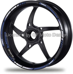 Suzuki GSR750 Streifen laminiert GSR 750 Motorrad Rad Aufkleber Felge Aufkleber / 262 - Bild 1 von 2