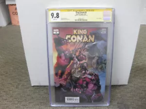 KING CONAN #3 - (MARVEL - 2022) - FIRMATO DA JASON AARON - CGC 9.8 - Foto 1 di 6