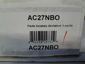 Válvula áspera desviador de 3 vías Rohl AC27NBO Acqui 4 puertos - Imagen 1 de 1