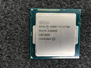 Intel Core i7-4770S 3,10GHz Quad-Core CPU Prozessor SR14H LGA1150 - CPU595 - Bild 1 von 3