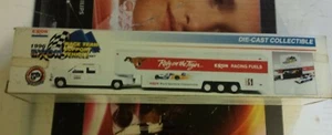 Exxon Race Team 1996 Support Vehicle Sport Car Carrier Set Truck & Trailer - Picture 1 of 7